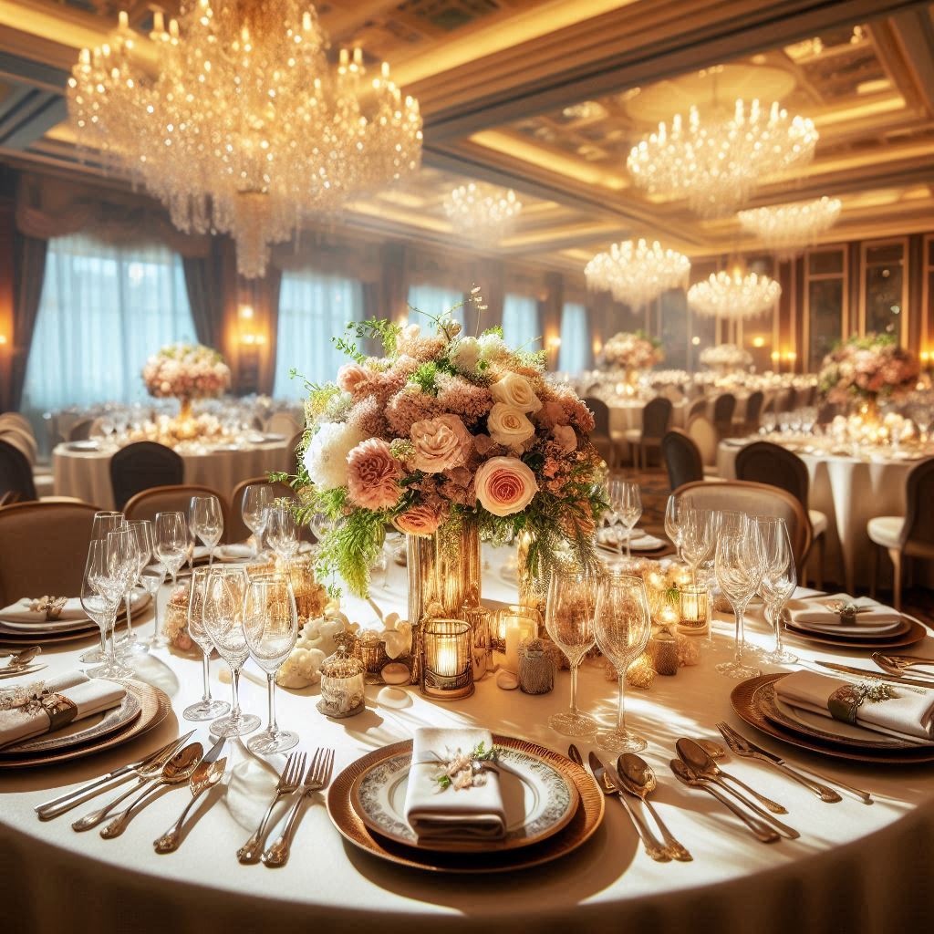 Banquet of the hotel